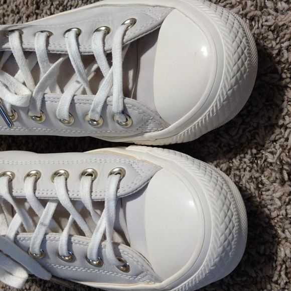 Leather Converse All Star sneakers size 6.5 - Picture 2 of 11
